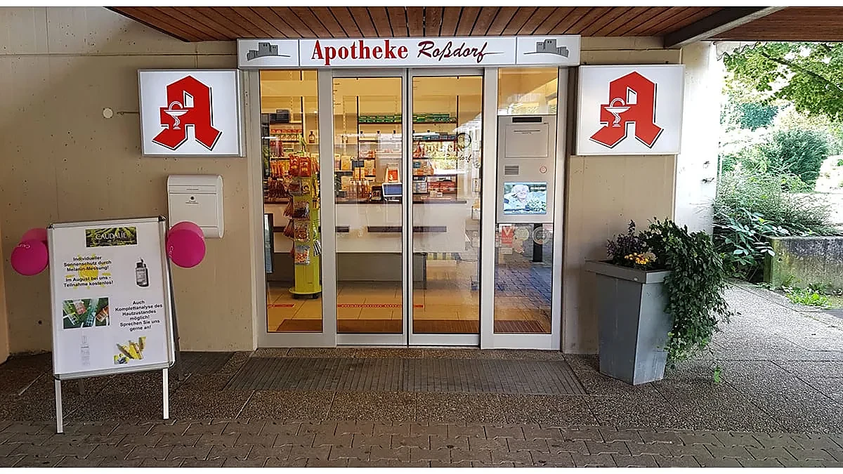 Apotheke Roßdorf im Ladenzentrum Nürtingen