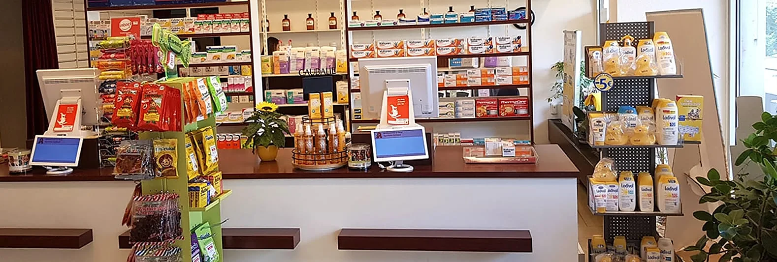 Beratungsbereich in der Apotheke Roßdorf